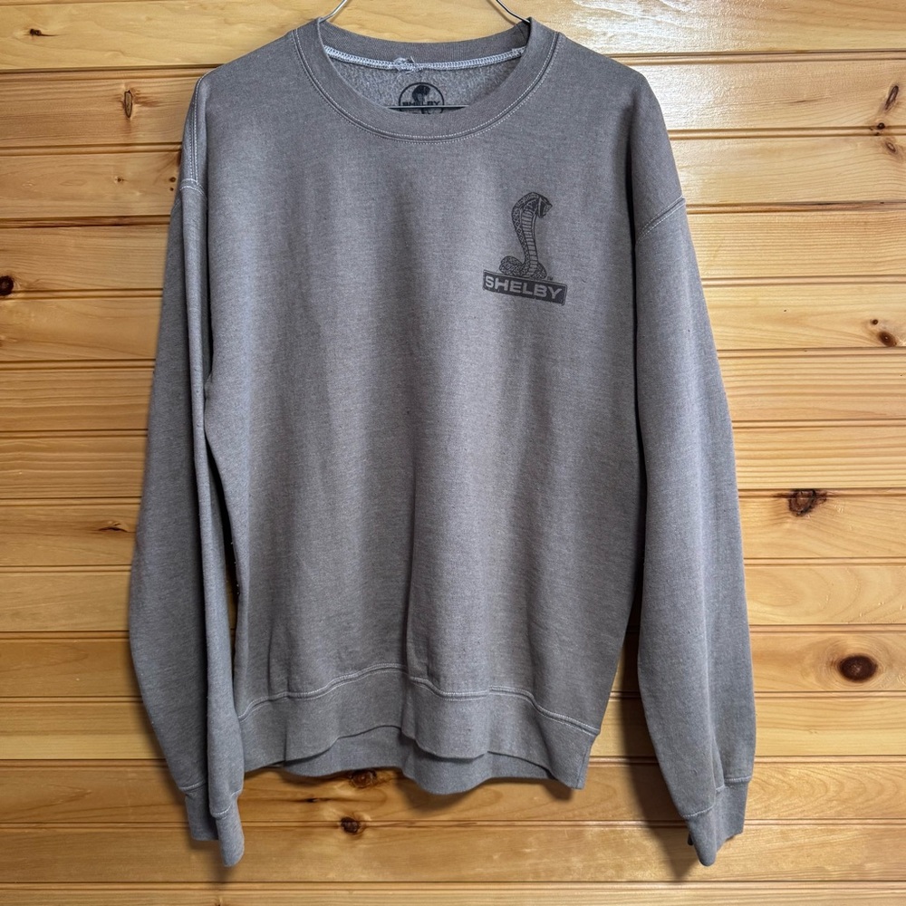 Selby The Road Car Classic Gray Crewneck Sweatshirt Small